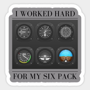 SIX PACK Sticker